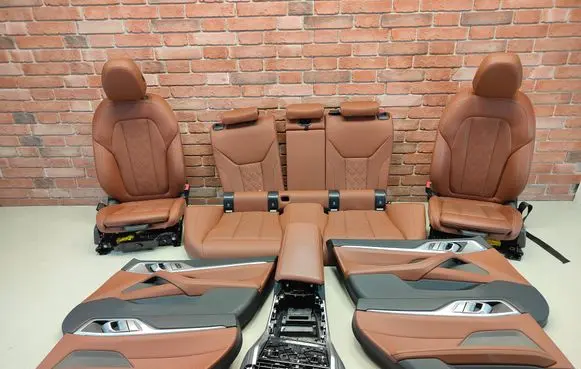 BMW 4 G22 G23 G24 G26 Seat and door cards trim set 8079527 8079533 VATQ