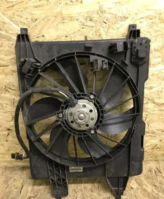 Renault Scenic II - Grand scenic II Radiator cooling fan shroud