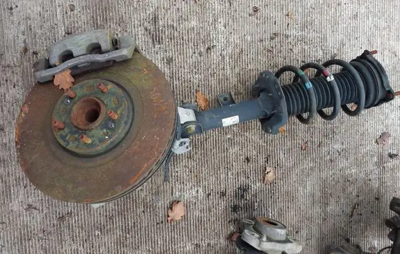 Hyundai Santa Fe Front shock absorber with coil spring 54650S1500