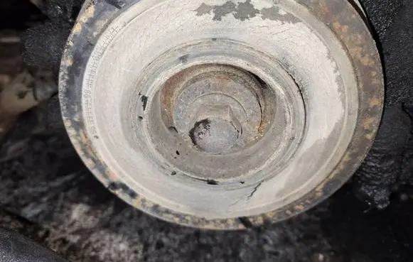 Opel Vectra C Crankshaft pulley