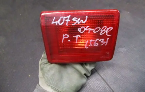 Peugeot 407 Rear fog light 9646507480
