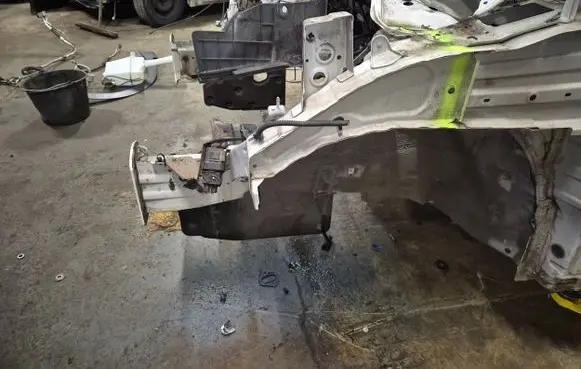Hyundai Santa Fe Front side member NOCODE
