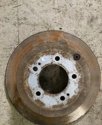 Rear brake disc