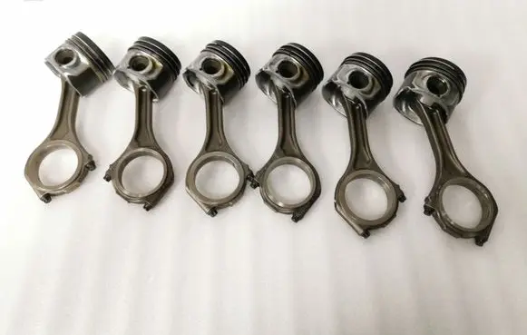 Audi A6 S6 C6 4F Piston with connecting rod 059AB