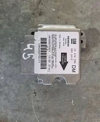 Opel Zafira A Airbag control unit/module 24416704 1923594 5WK42978