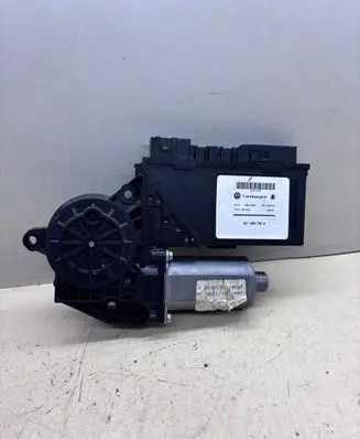 Volkswagen Touareg I Front door window regulator motor 3D1959792A 0130821765