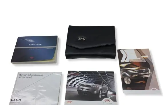 KIA Sportage Owners service history hand book 