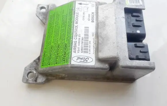 Ford Fiesta Airbag control unit/module YS4T14B056BA 0285001396