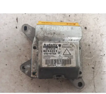 Renault Laguna II Airbag control unit/module 8200142183A B207CF04639 550758700