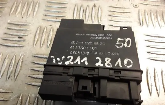 Keyless (KESSY) go control unit/module