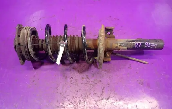 Renault Megane II Front shock absorber with coil spring