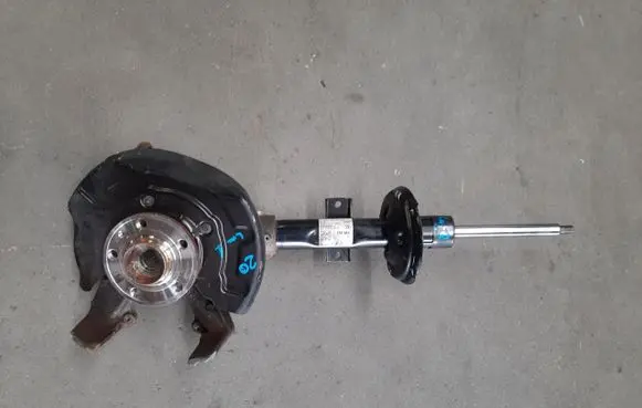 Volkswagen Polo VI Front wheel hub spindle knuckle 2Q0413031EF