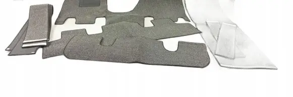 KIA Carens IV Car floor mat set 