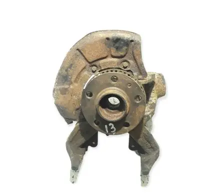 Front wheel hub spindle knuckle