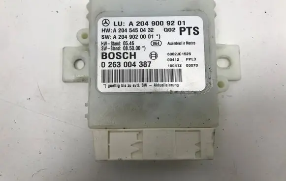 Mercedes-Benz C W204 Parking PDC control unit/module A2049009201