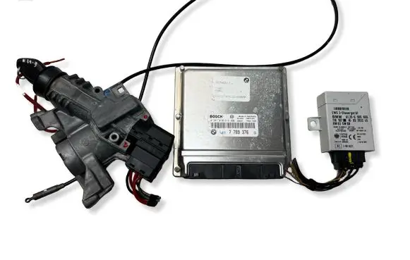 BMW 5 E39 Engine ECU kit and lock set 61356905666