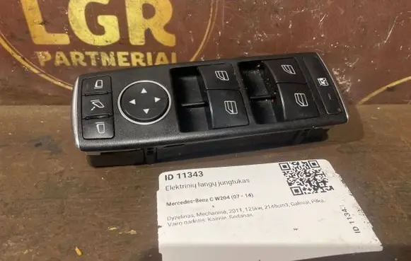 Mercedes-Benz C W204 Electric window control switch A2049055402