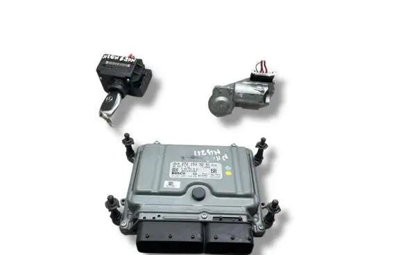 Mercedes-Benz E W211 Engine ECU kit and lock set A2721533291 A0034467640 0261209220