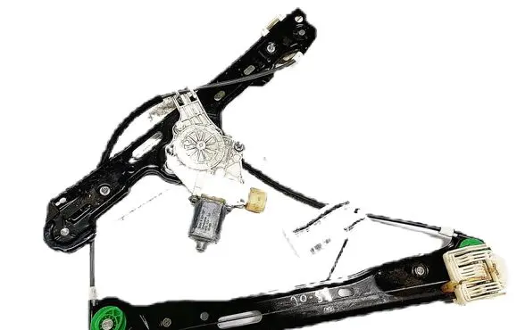 Front door window regulator with motor
