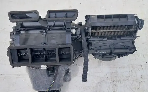 Interior heater climate box assembly