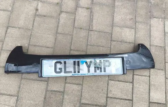 Citroen DS4 Front bumper splitter molding 9672271877 026262