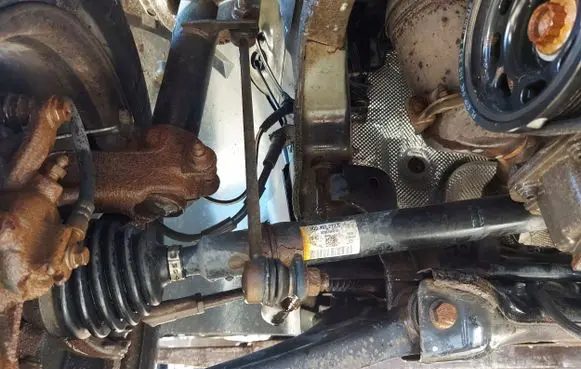 Seat Leon (5F) Front driveshaft 5Q0407272C