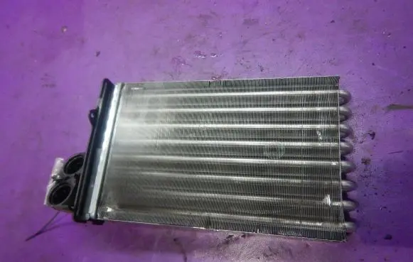 Heater blower radiator