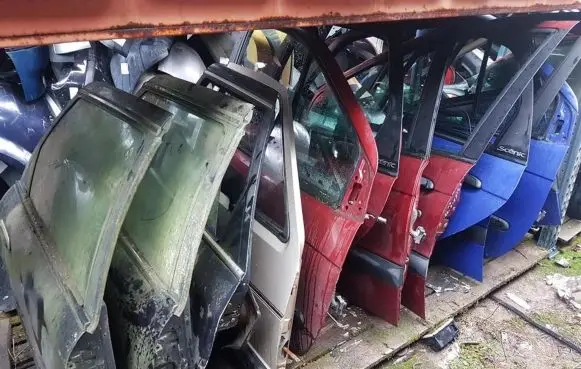 Ford Scorpio Rear door pilkos