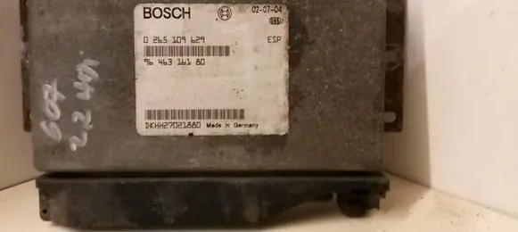 Peugeot 607 Engine control unit/module 9646316180 0265109629
