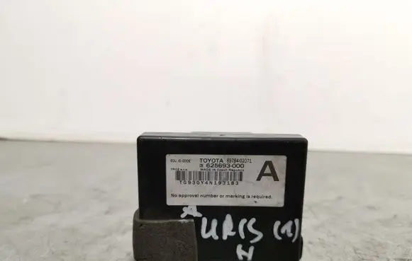 Toyota Auris E180 Other control units/modules 625693000 8978402071