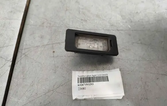 BMW 3 F30 F35 F31 Number plate light 63267193293 7193293