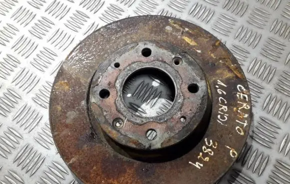 Front brake disc
