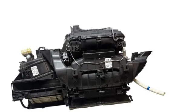 Interior heater climate box assembly