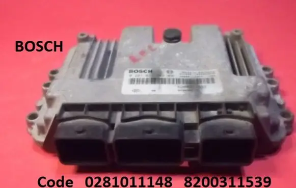 Renault Laguna II Door central lock control unit/module 0281011148 8200311539