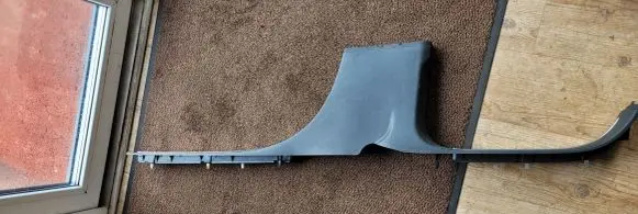 Porsche Cayenne (9PA) Front sill trim cover 7L0853370