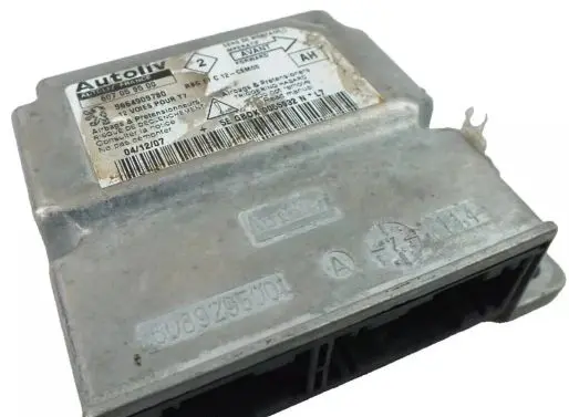 Peugeot 308 Airbag control unit/module 9664909780 607059500