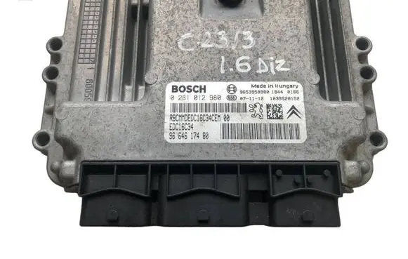 Citroen C4 I Picasso Engine control unit/module 9664617480 0281012980 9653958980