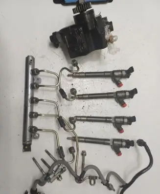 Nissan Qashqai Fuel injection system set 0445010250 0445110546 175216420R