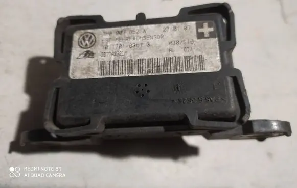 Skoda Superb B6 (3T) ESP acceleration yaw rate sensor 7H0907652A 30774272 10170103673