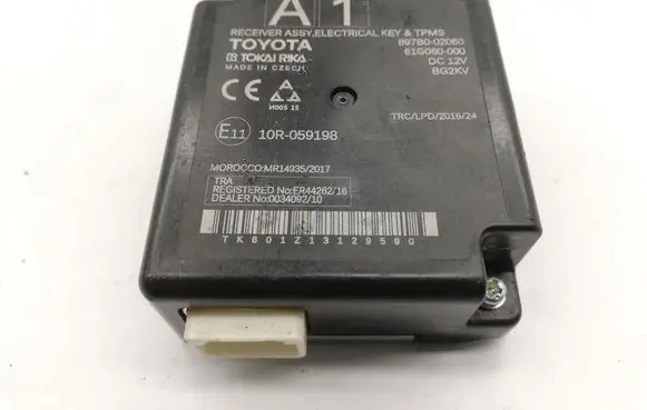 Toyota Corolla E210 E21 Tire pressure control unit 897B002060