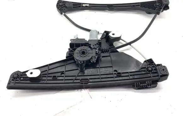 Opel Corsa F Front door window regulator with motor 9829043680