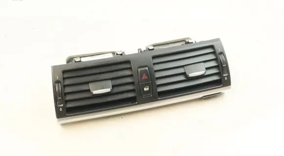 BMW X6 E71 Dash center air vent grill 7161801 64227161801 6958654