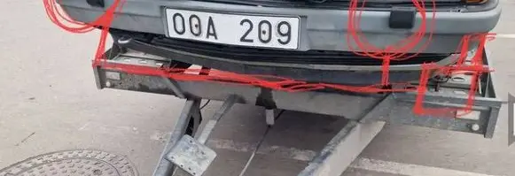Audi 100 200 5000 C3 Headlight wiper blade set 