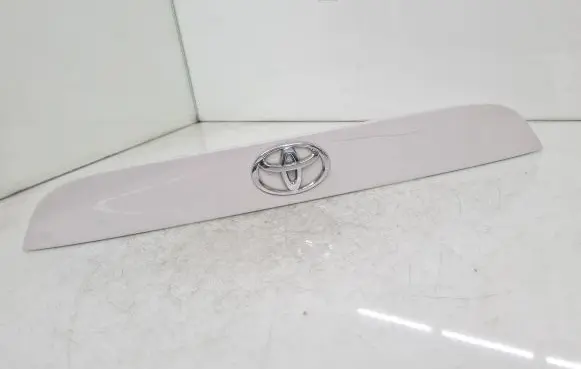 Trunk door license plate light bar