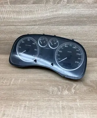 Peugeot 307 Speedometer (instrument cluster) P9636708880E 21655303