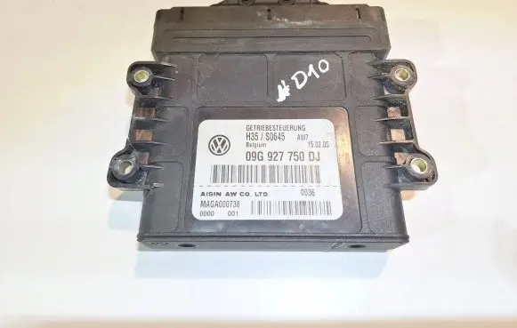 Volkswagen Golf V Gearbox control unit/module 09G927750DJ MAGA000738 H357S0645