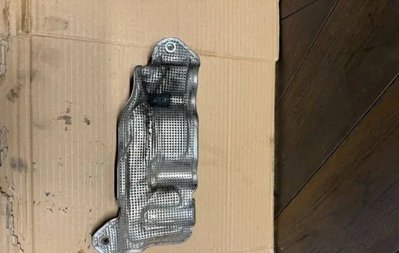 Heat shield in engine bay