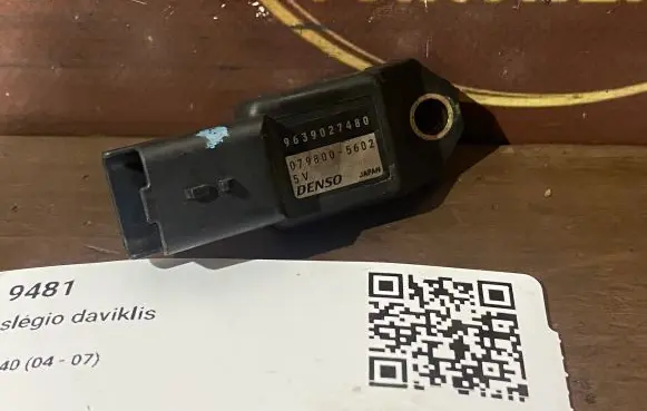 Volvo S40 Air pressure sensor 9639027480