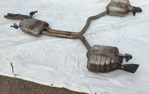 Audi A7 S7 4G Muffler/silencer 4G0253411T