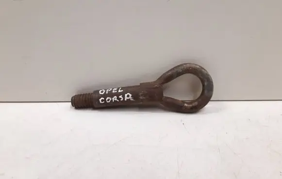 Towing hook eye